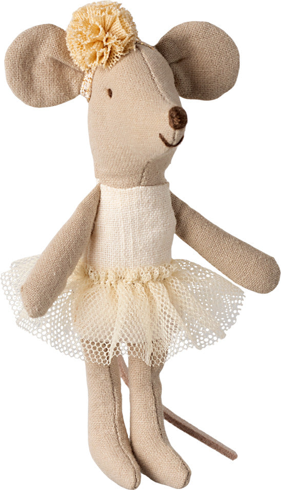 Ballerina  Mouse Little Sister Off White